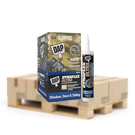 Dap 10.1 Oz White DynaFlex Ultra Advanced Exter Window/Door/Siding Sealant 18211